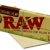 Raw organic hemp papers