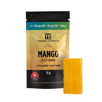 Twisted Extracts Mango 1 to 1 Sativa Jelly Bomb