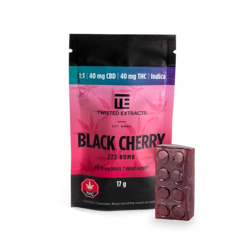 Twisted Extracts Indica 1:1 Black Cherry Jelly Bomb