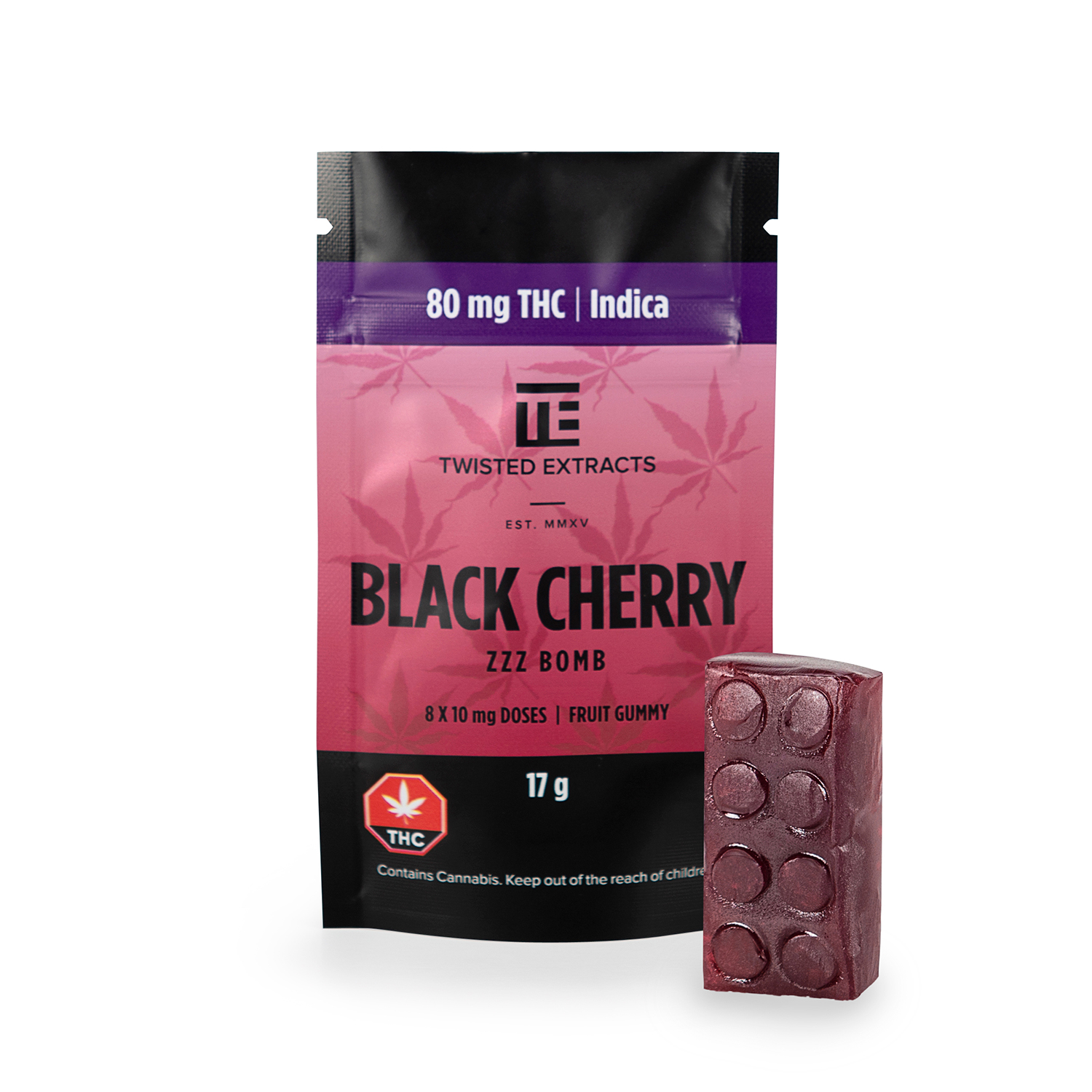 Twisted Extracts Black Cherry Zzz Bomb Canada Wide Weed