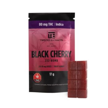 Twisted Extracts Black Cherry ZZZ bombs