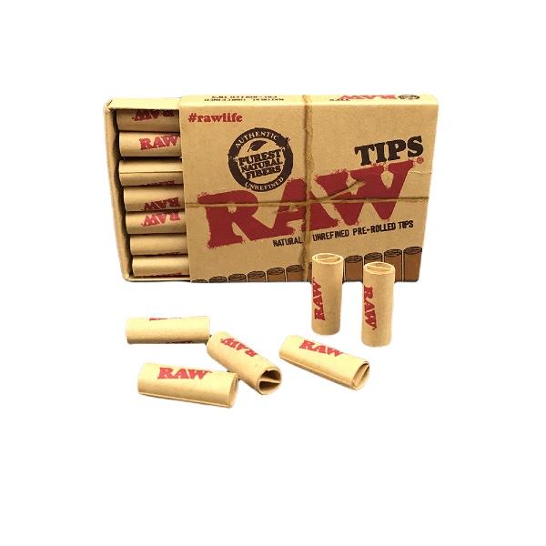 raw pre-rolled tips