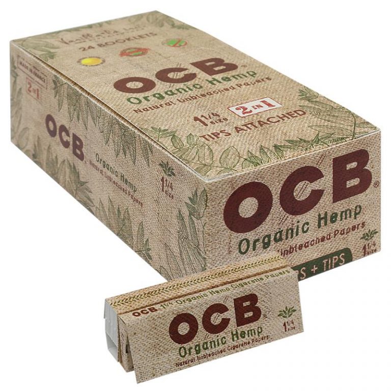 OCB organic hemp rolling papers