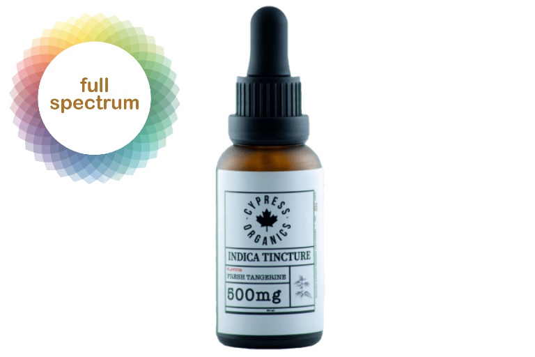 Cypress Organics indica tincture full spectrum Cypress Organics Indica Tincture
