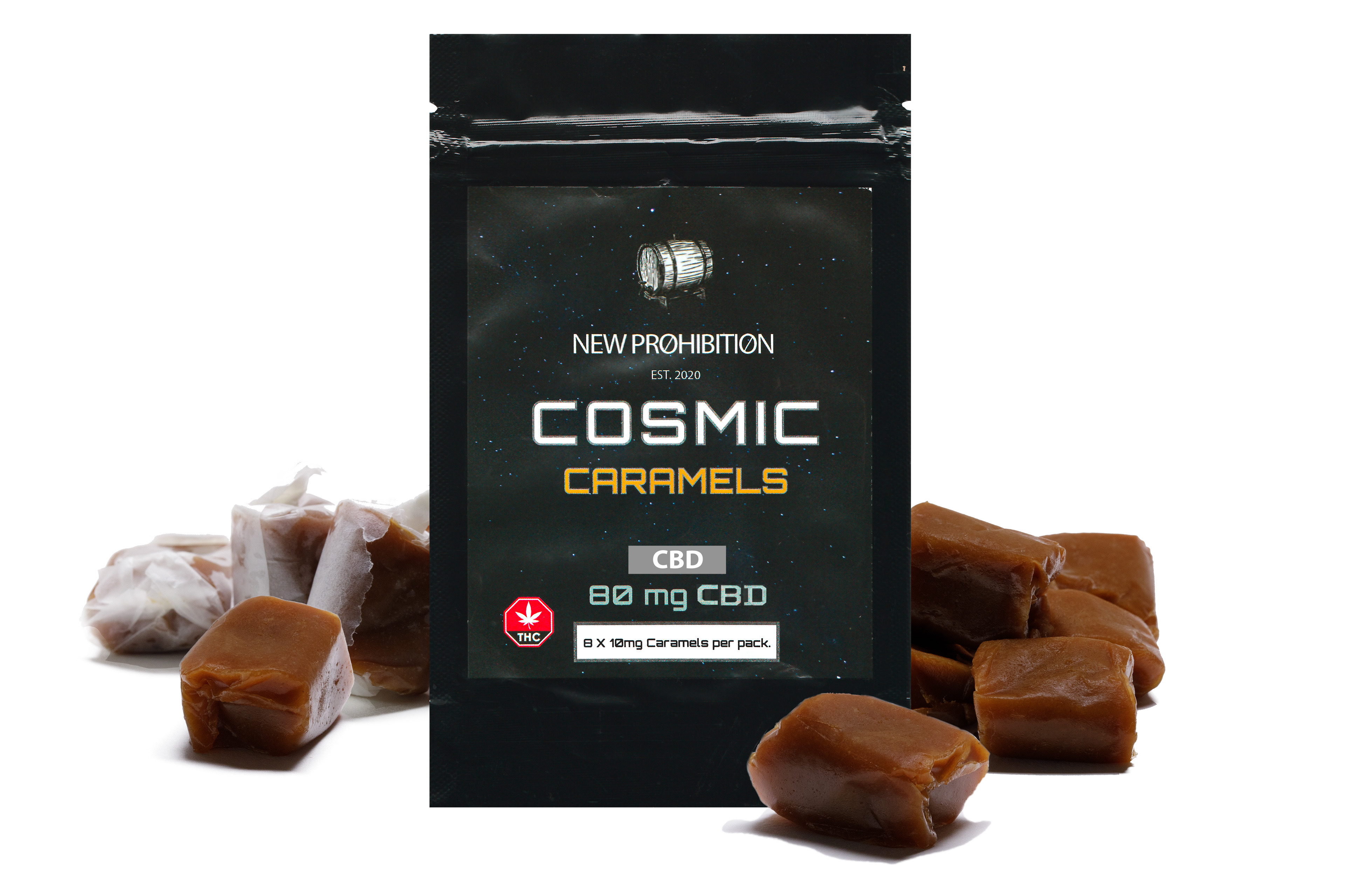 CBD Cosmic Caramels 80mg Canada Wide Weed