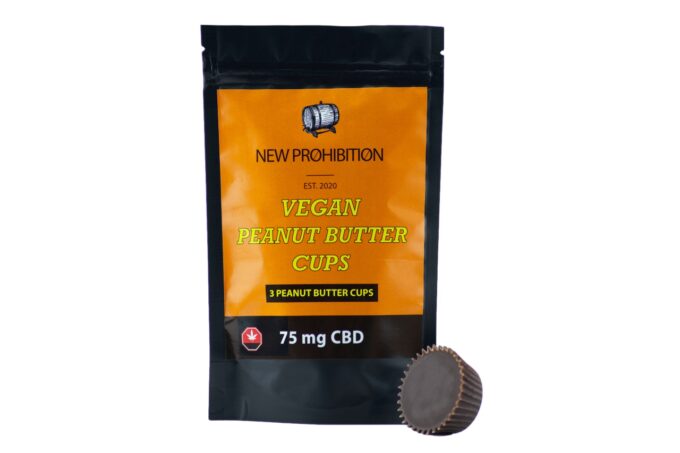New Prohibition Vegan CBD Peanut Butter Cups