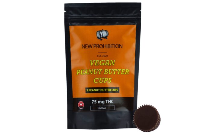 New Prohibition Vegan Sativa Peanut Butter Cups