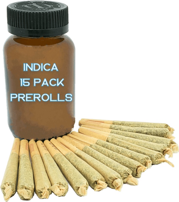 Indica Preroll 15 Pack