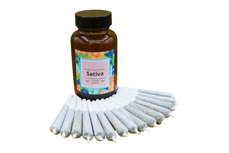 Sativa prerolls 15 pack