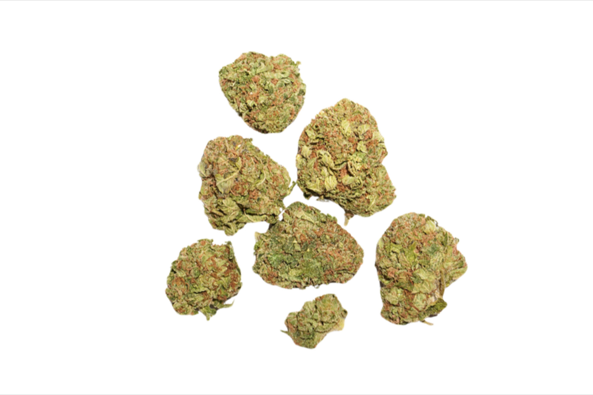 Pink Kush buds Pink Kush buds