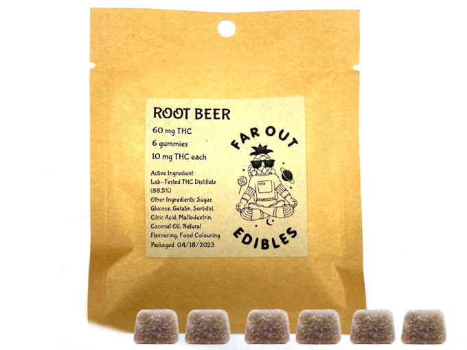Far out root beer gummies