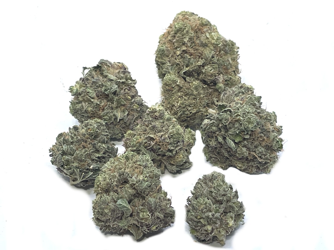 Black Indica buds 1