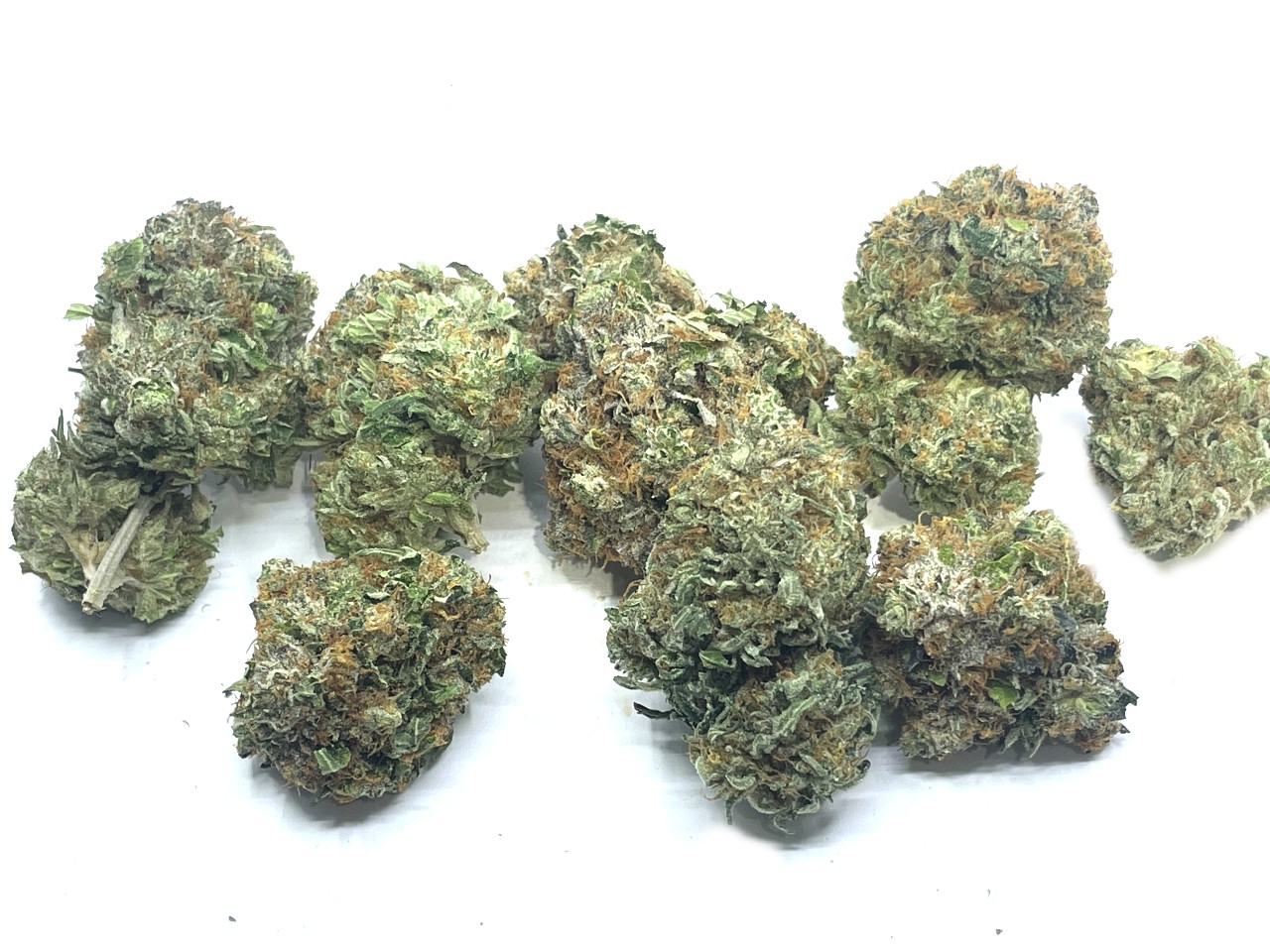 Orange Kush Cake buds