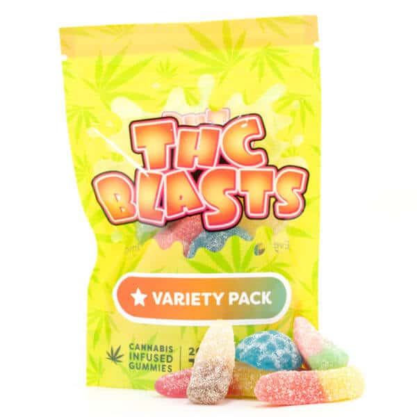 THC Blasts Variety Pack 200mg