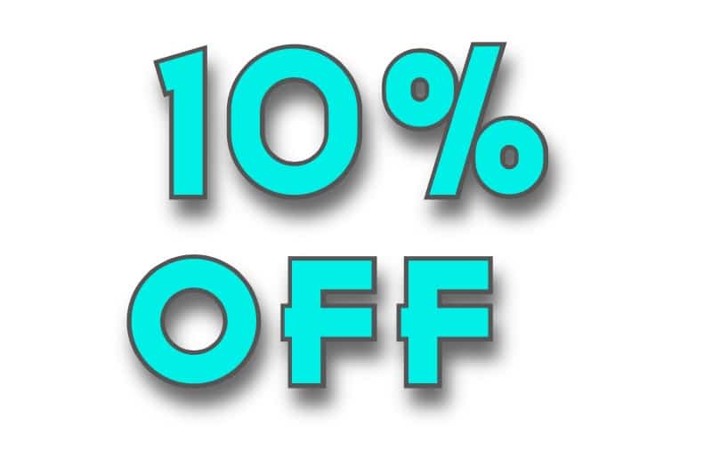 10% off