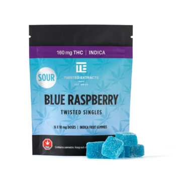 Twisted Extracts Blue Raspberry Indica