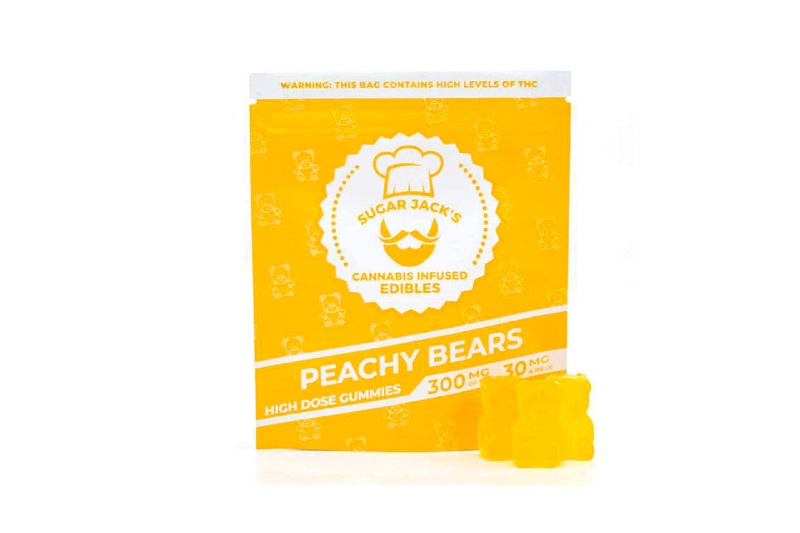Sugar Jacks Peachy Bears 300mg