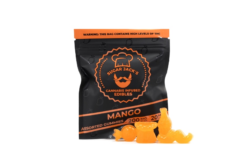 Sugar Jacks Mango THC Gummies
