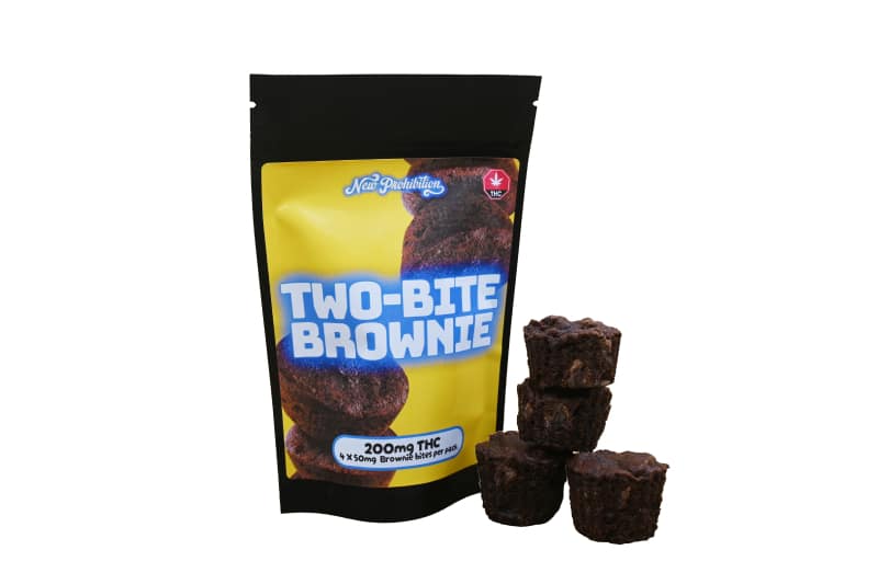 New Prohibition Two Bite Brownies