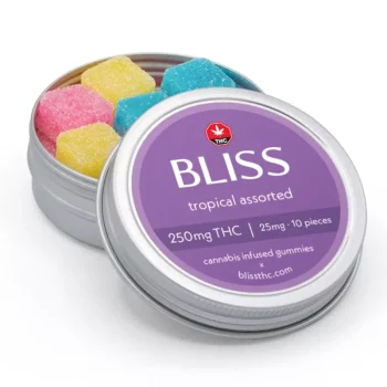 Bliss Tropical Assorted 250mg