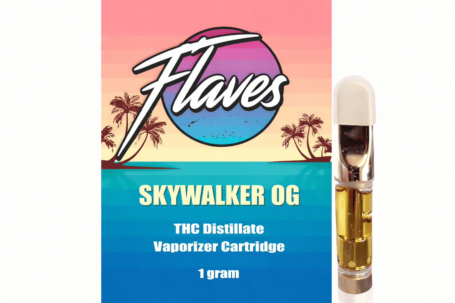 Flaves Skywalker OG vape cartridge